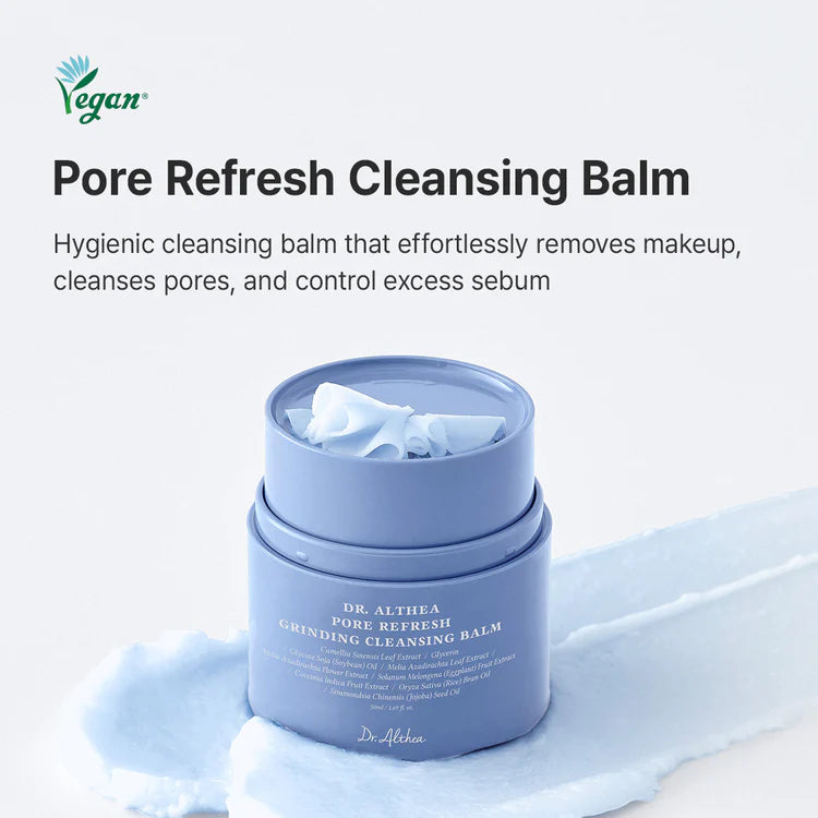 Dr. Althea – Pore Refresh Grinding Cleansing Balm, 50ml - K-Beauty Studio