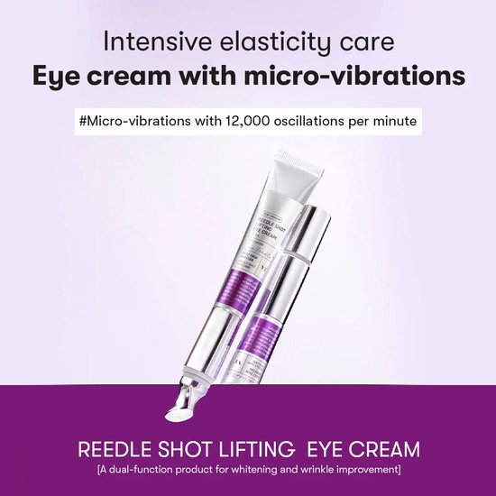 VT Cosmetics – Reedle Shot Lifting Vibrating Eye Cream, 15ml - K-Beauty Studio