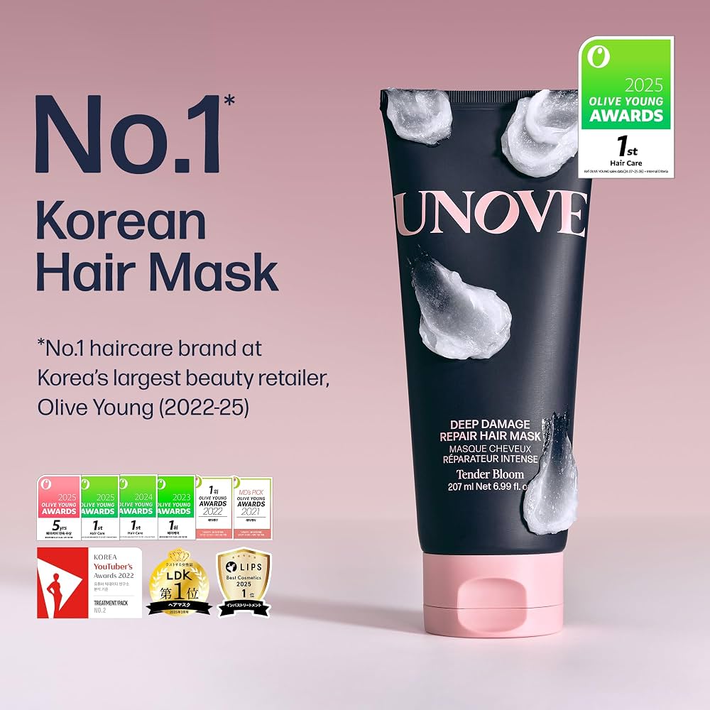 Dr. FORHAIR - UNOVE Deep Damage Treatment EX, Tender Bloom, 207ml