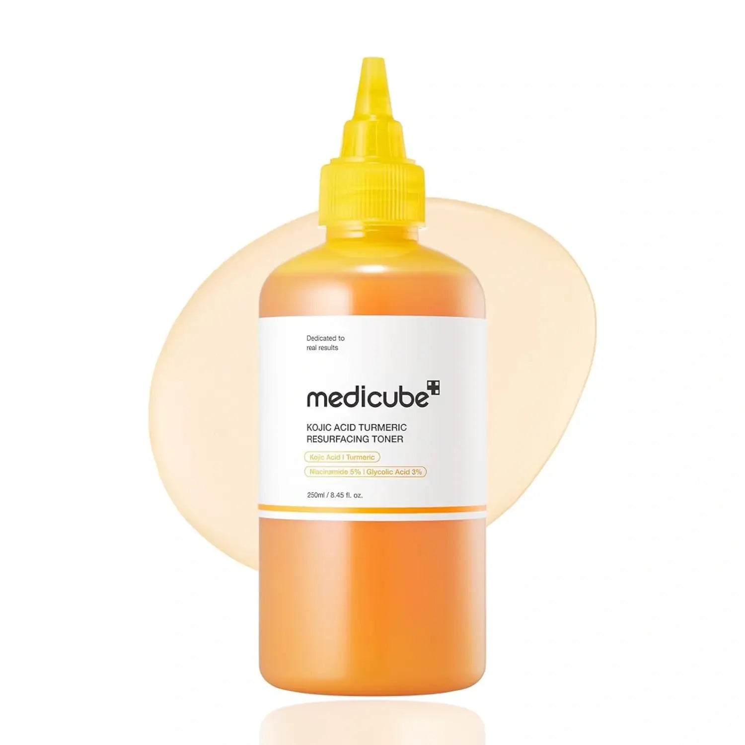Medicube – Kojic Acid Turmeric Resurfacing Toner - 250ml
