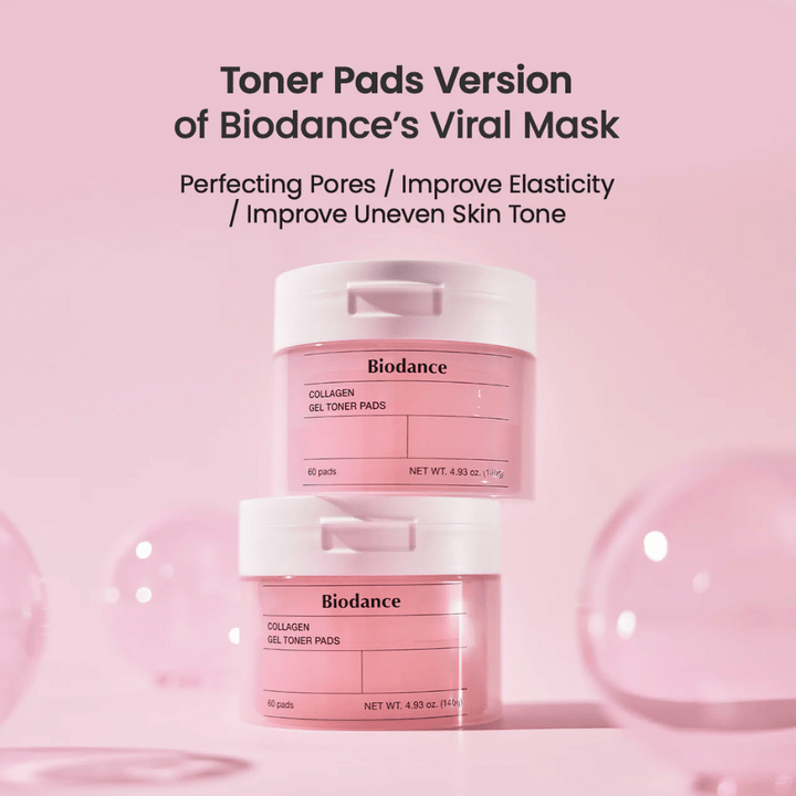 Biodance - Coussinets de toner au gel de collagène (60 coussinets)