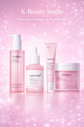 Premium Collagen & Peptide Set + FREE COSMETIC BAG 💜 - K-Beauty Studio