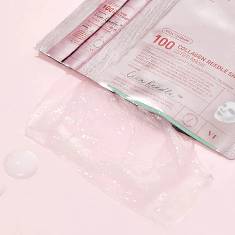 VT Cosmetics - Masque 2 étapes Collagène Reedle Shot 100 (microneedling)