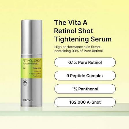 Celimax - Sérum tenseur Vita-A Retinol Shot - 30 ml
