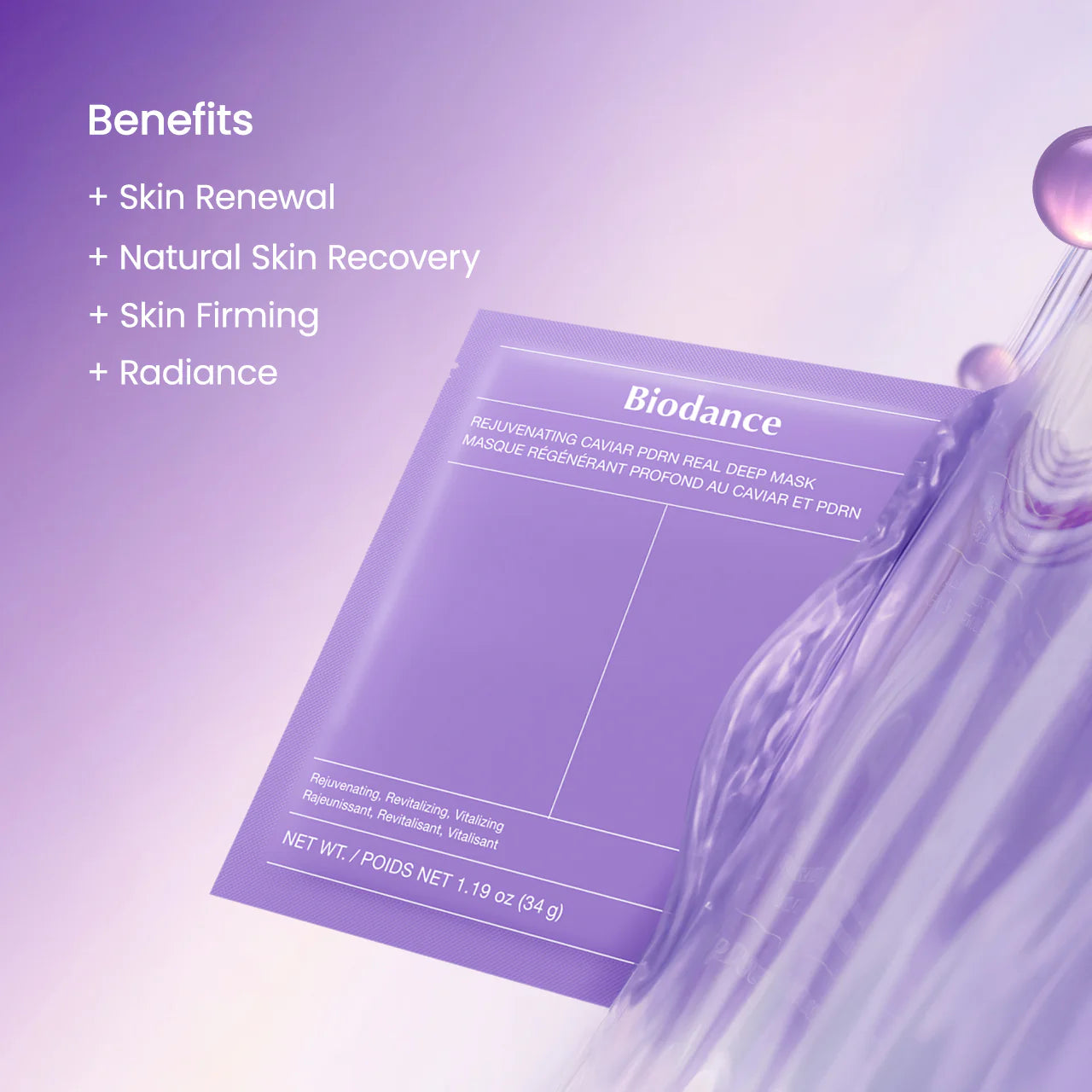 Biodance - Masque Réel Profond Caviar Rajeunissant PDRN