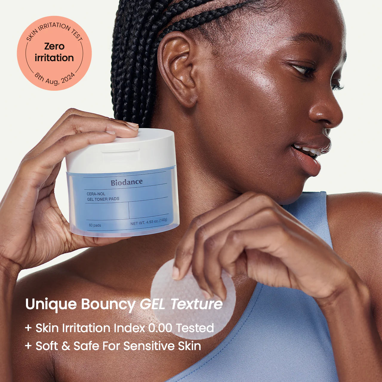 Biodance - Cera-nol Gel Toner Pads (60 pads)