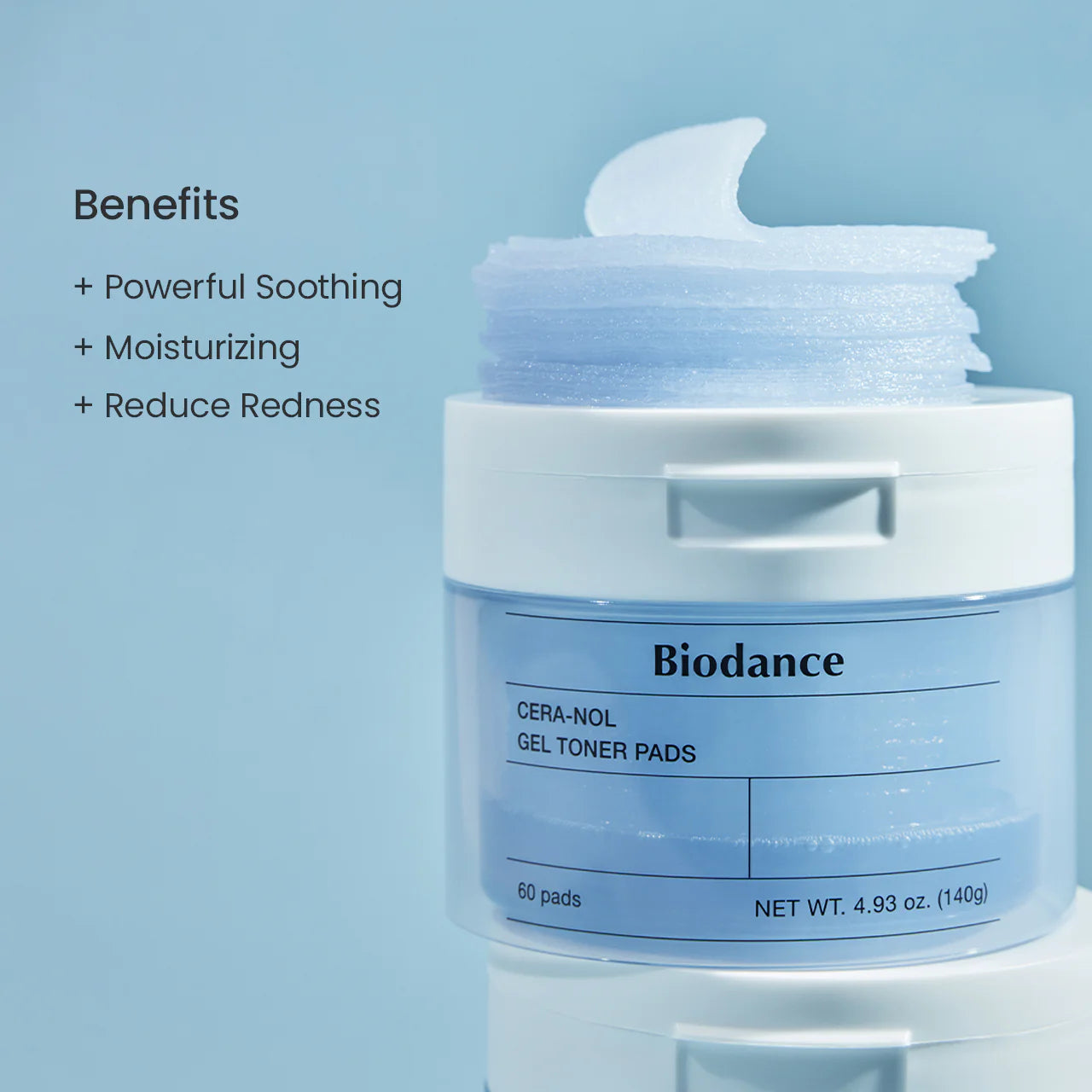 Biodance - Cera-nol Gel Toner Pads (60 pads)