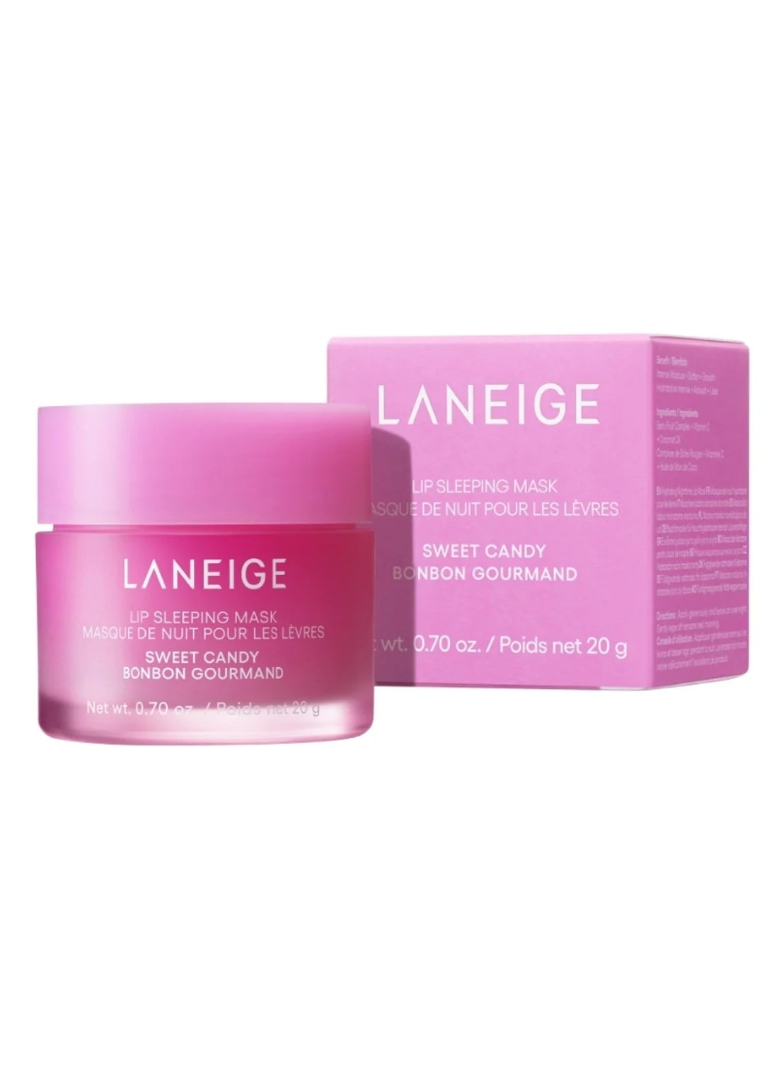 LANEIGE - Masque de nuit pour les lèvres - Sweet Candy 20g