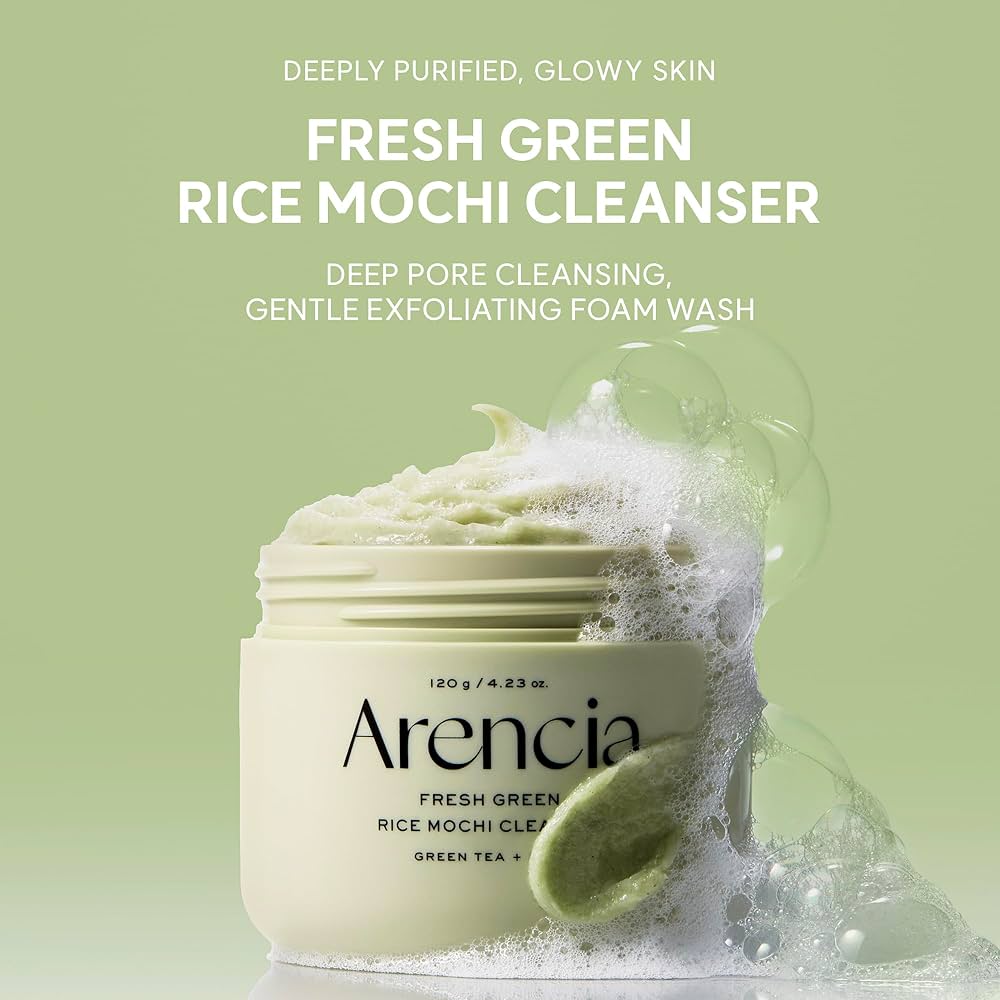 Arencia - Fresh Green Rice Mochi Cleanser - 120g