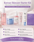 Kit de démarrage soin coréen - Tous types de peau